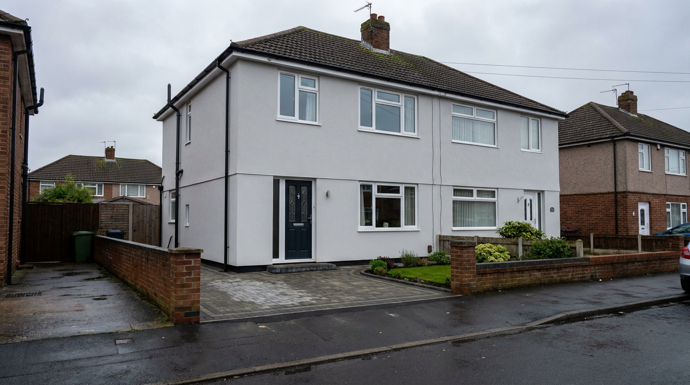 External House Rendering: Costs, Types and What to Expect in the North East