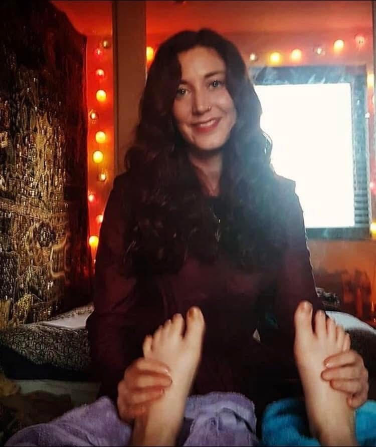 Reflexology treatment