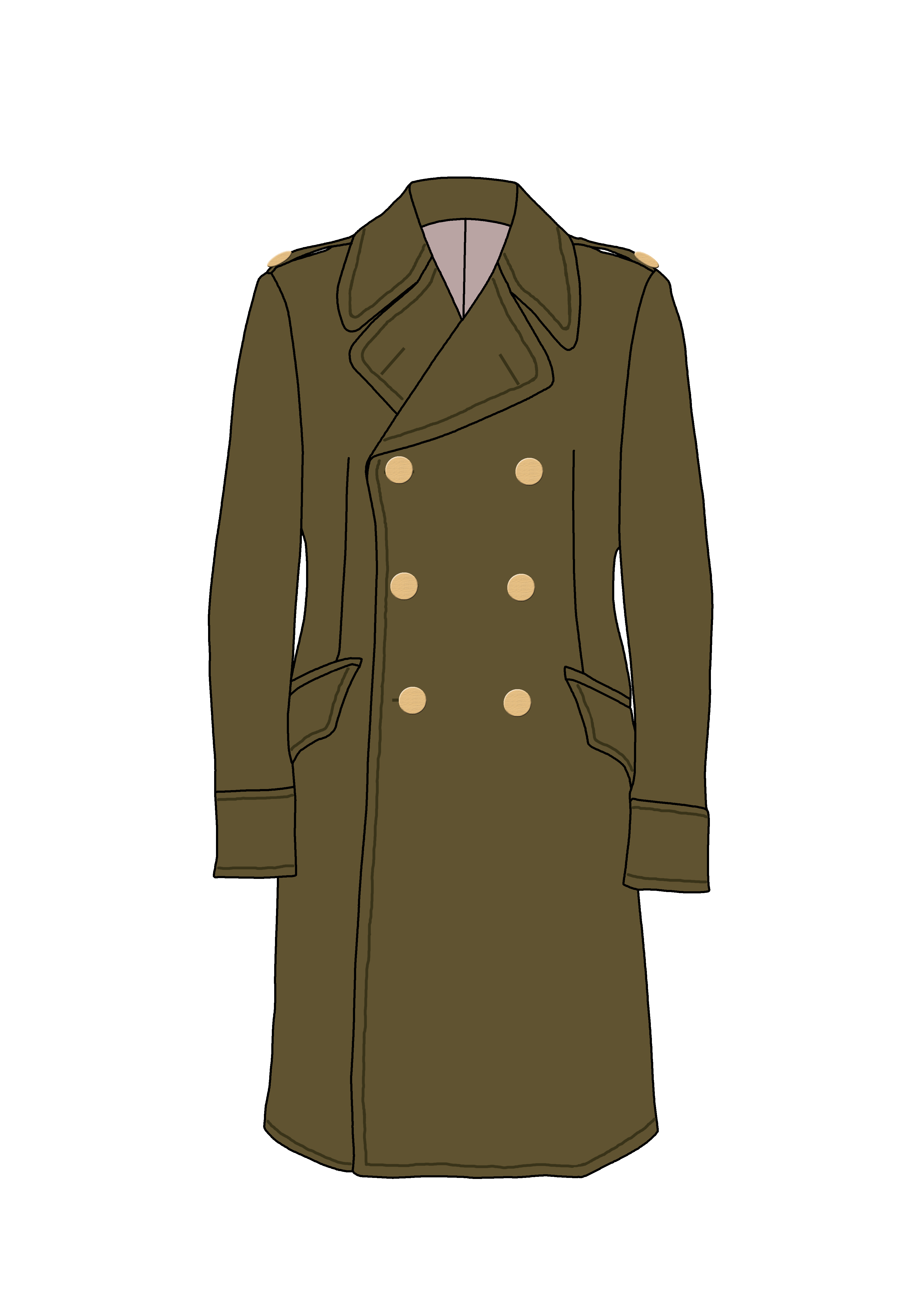 Military officer's coat