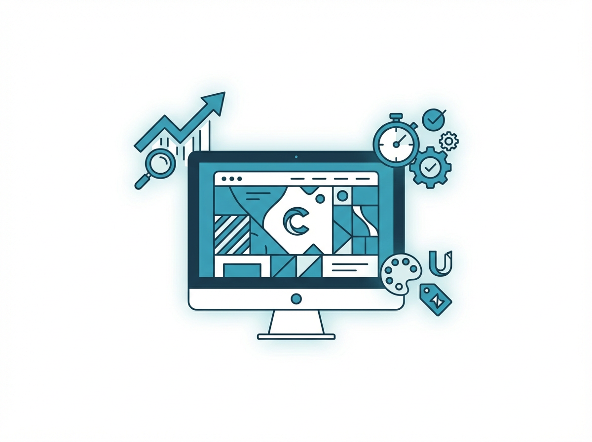 Vantaggi di un sito web su misura: performance, SEO e identita' del brand