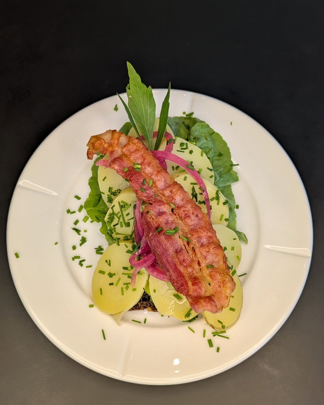 Kartoffelsmørrebrød fra Hals Mikrobageri