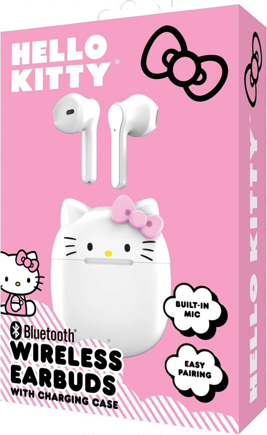 Hello Kitty Wireless Earbuds Retail Box