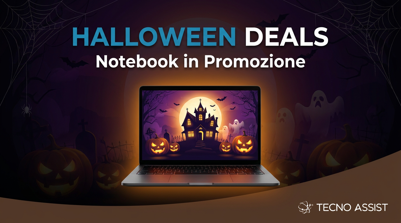 Halloween Deals Tecno Assist — Notebook e Gaming in promozione fino al 31 ottobre