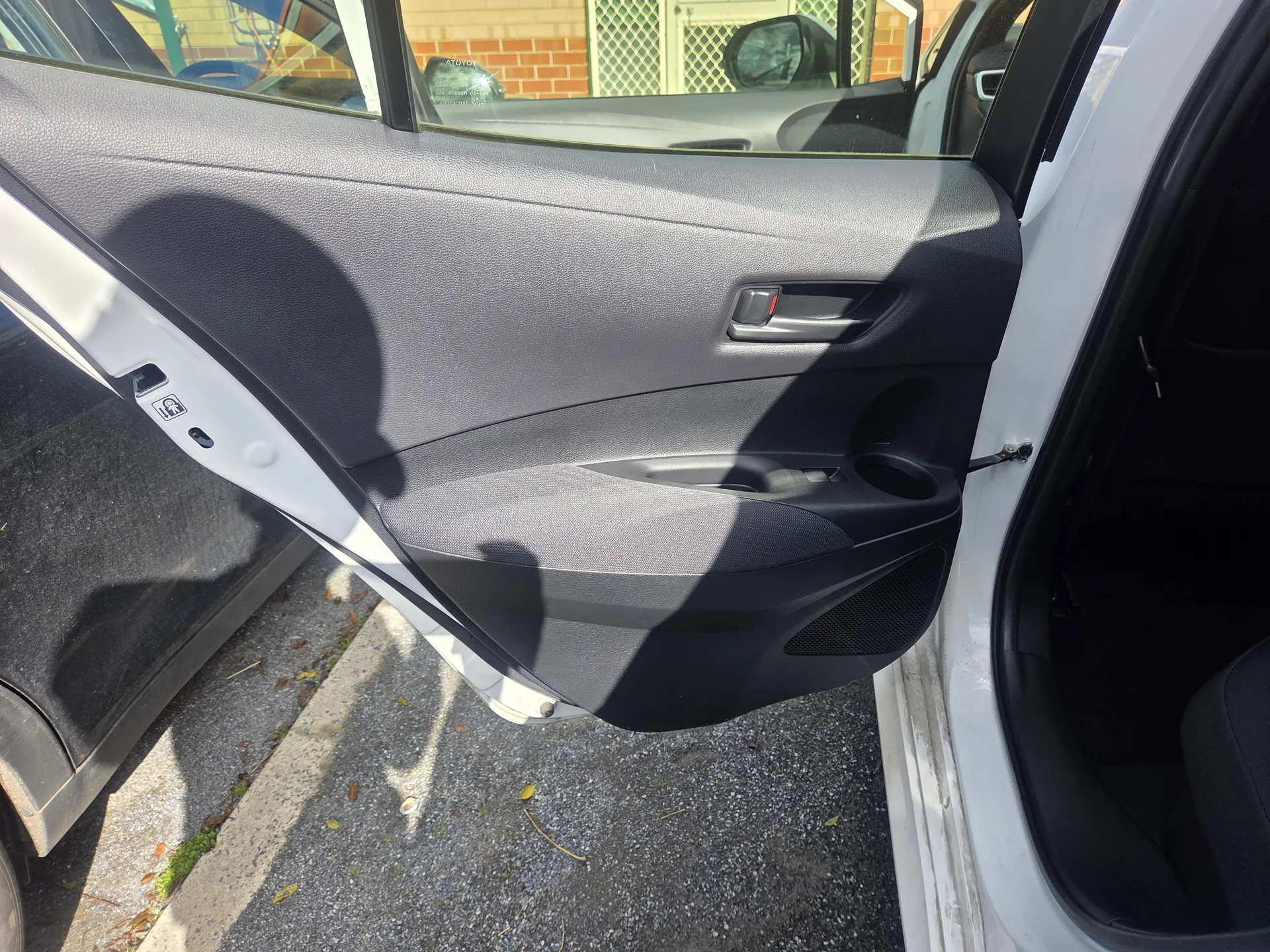 Driver door card