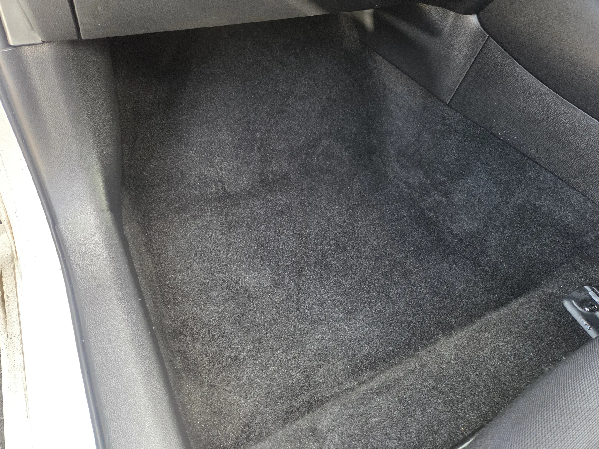 Rear carpet