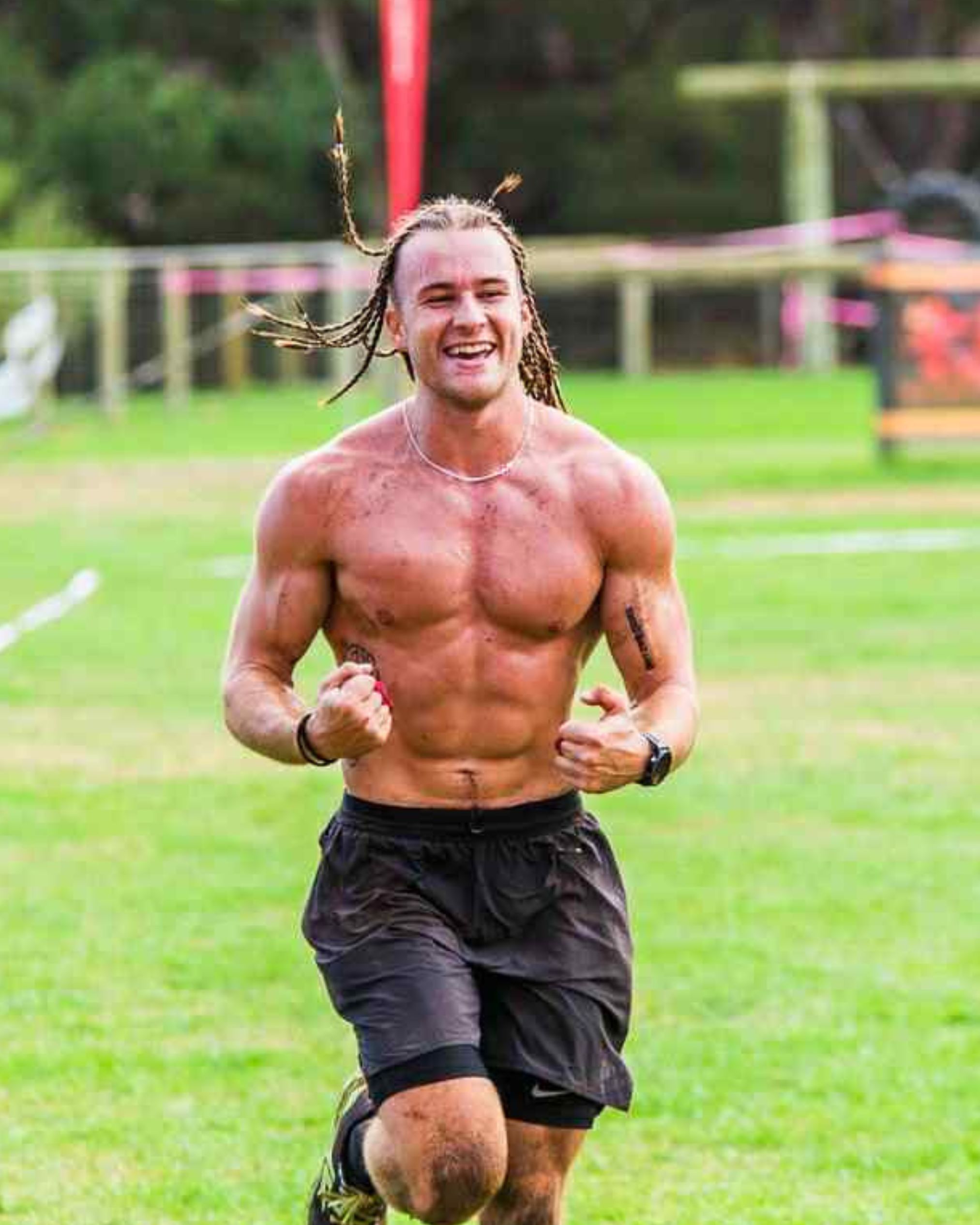 One Step Training athlete competing at OCR race