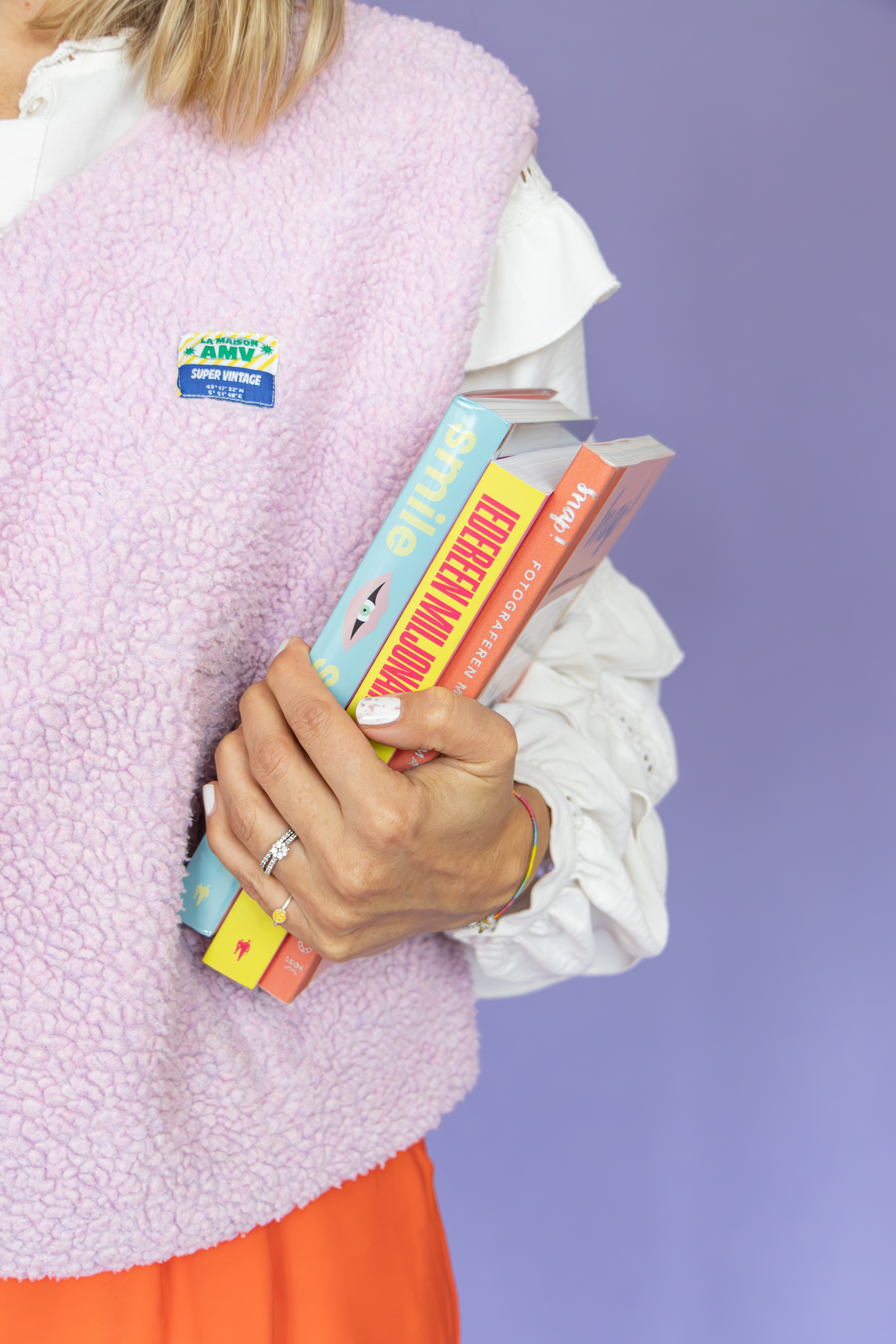 Marije met boeken