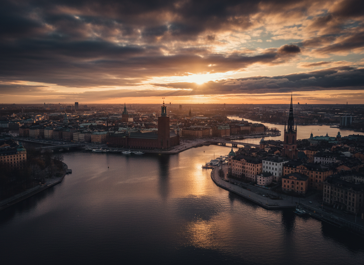 Stockholms skyline