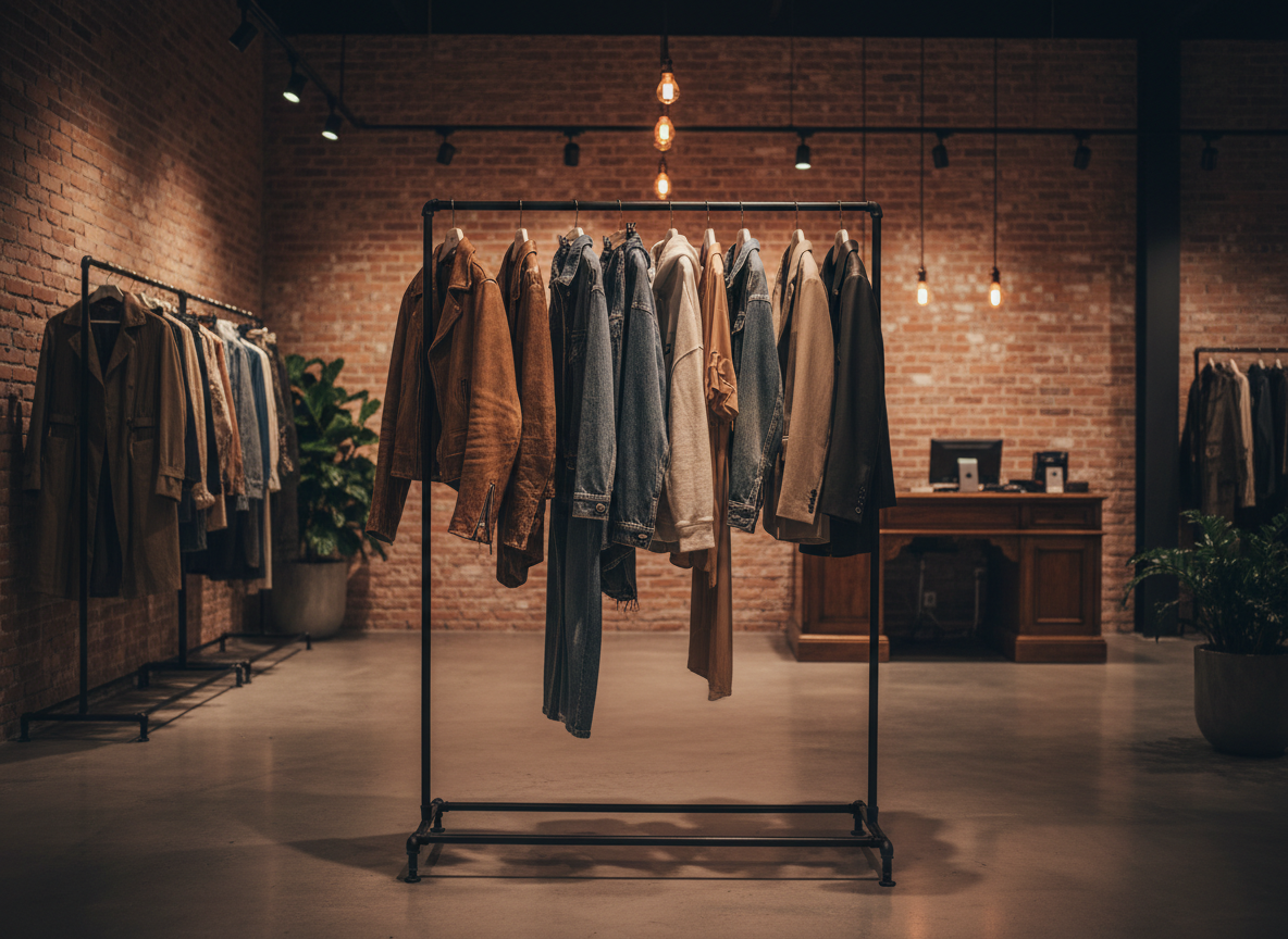 Curated vintage fashion collection
