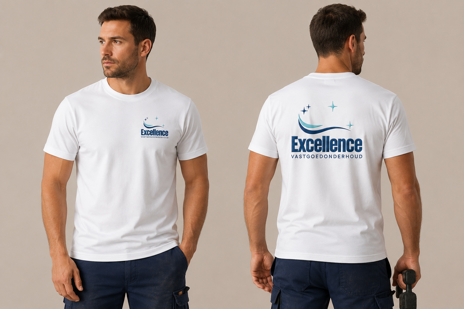 Excellence Vastgoedonderhoud werkshirts