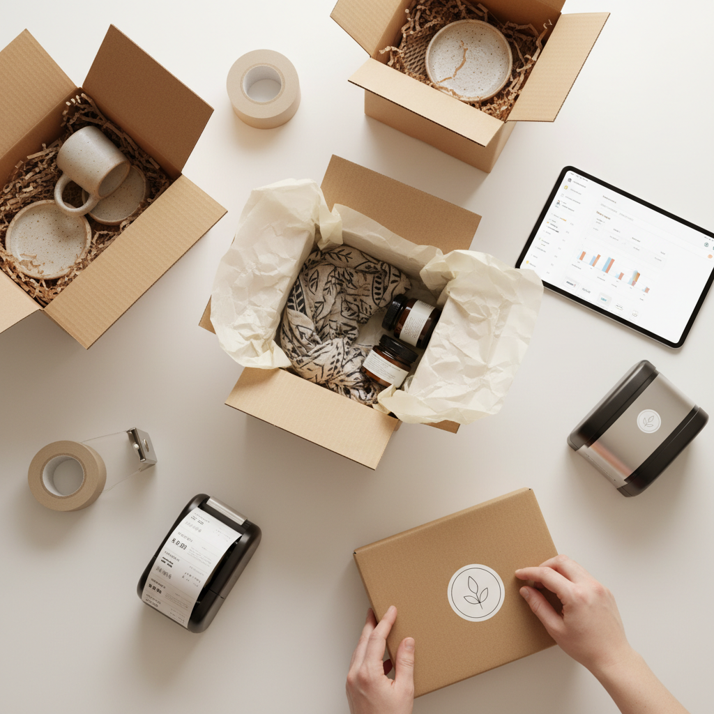 Préparation de commandes AwenBox