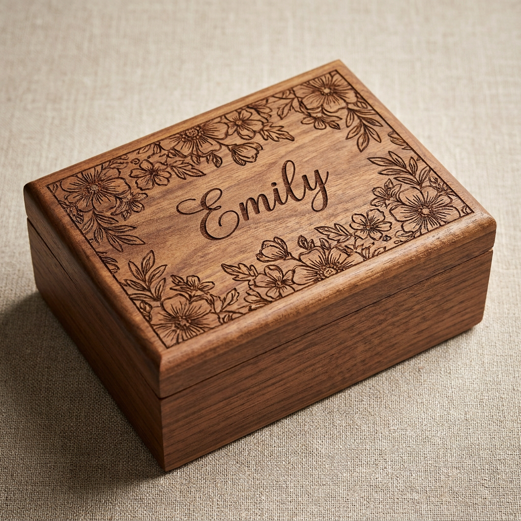 Wooden Keepsake Boxes