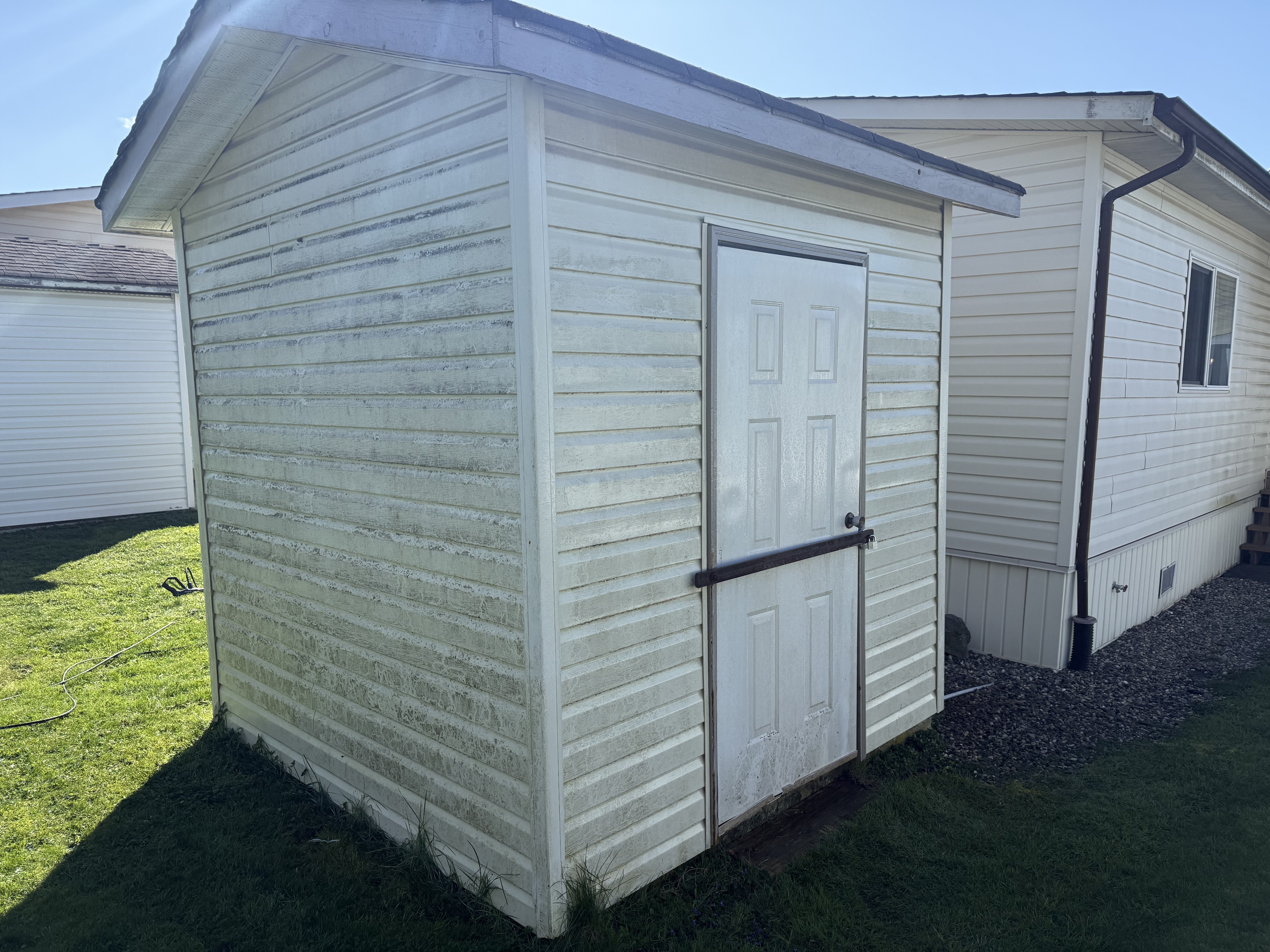 Before — Shed Exterior