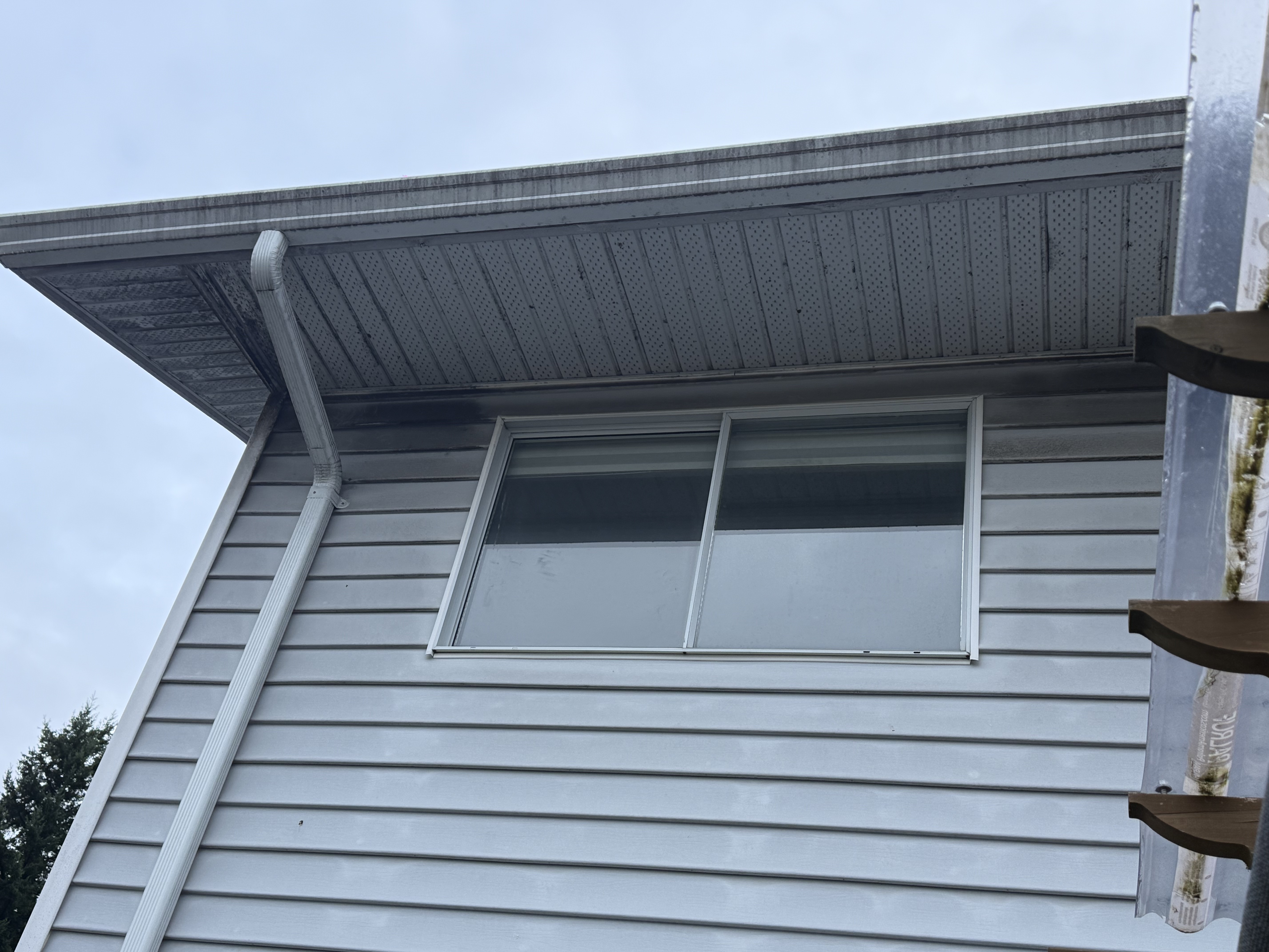 Before — Soffit & Siding