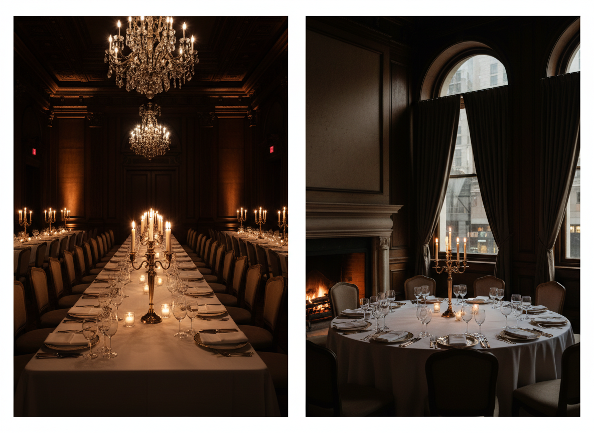Luxury event venue prepared for guests — Forte Events
