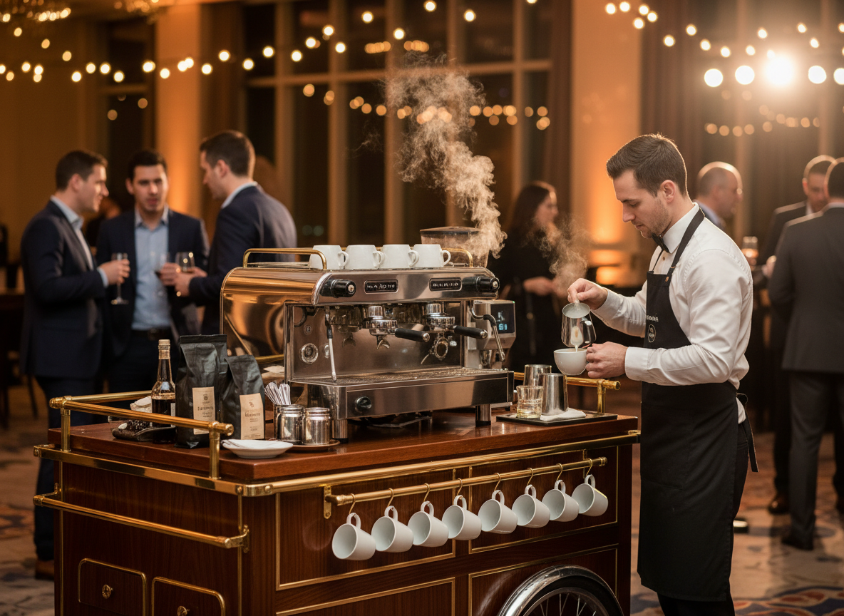 Espresso cart hire