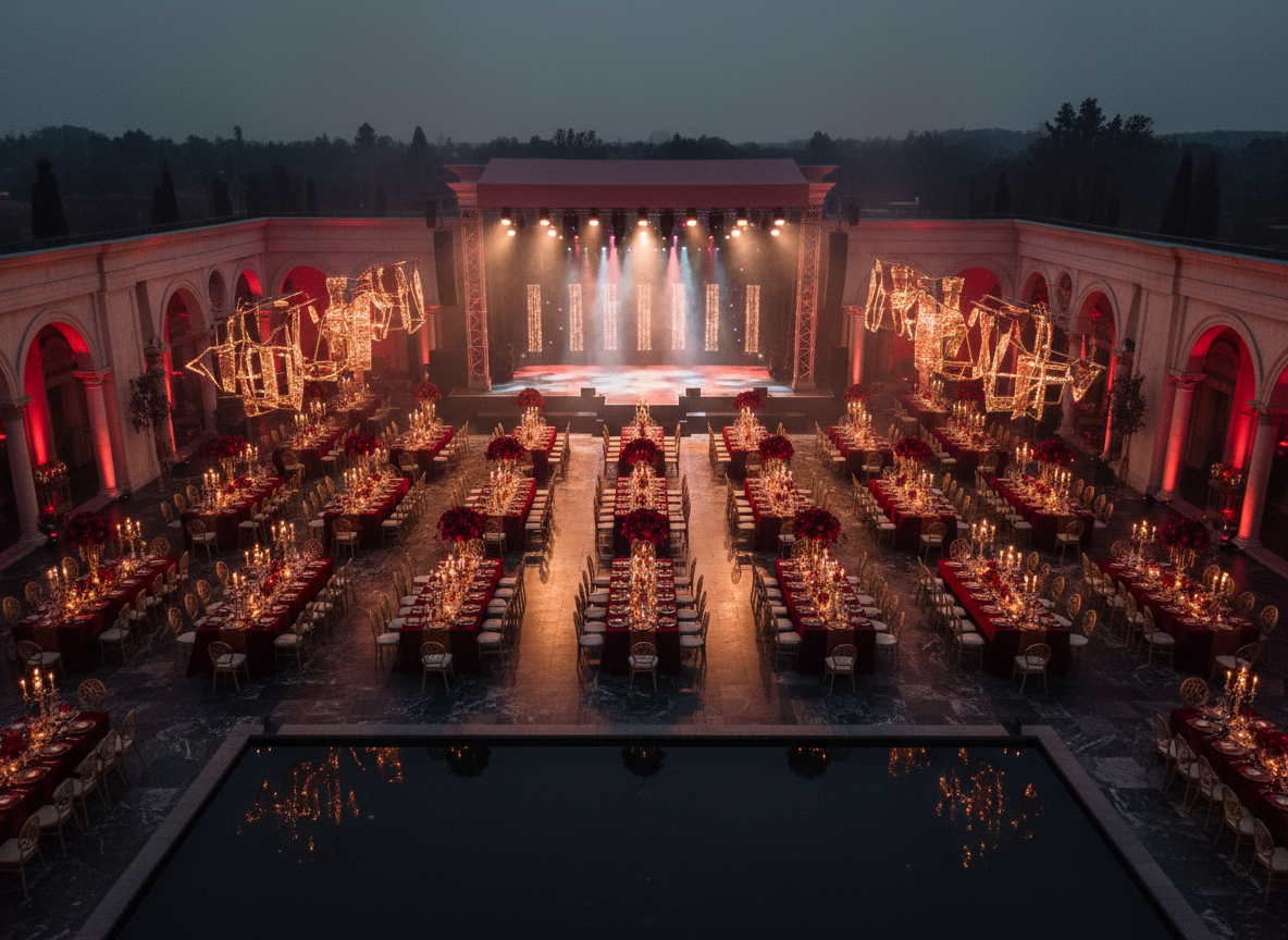Forte Entertainment event setup