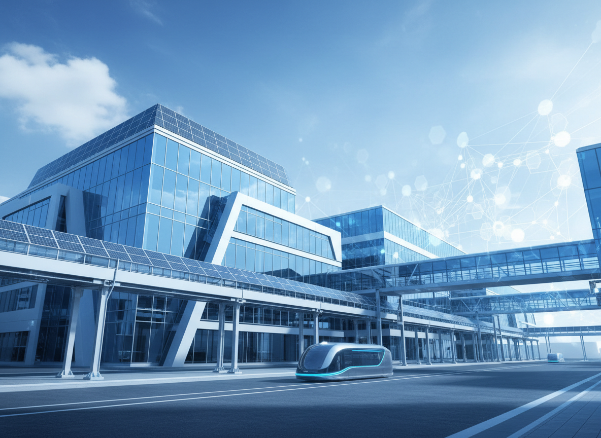 Swiss industrial background