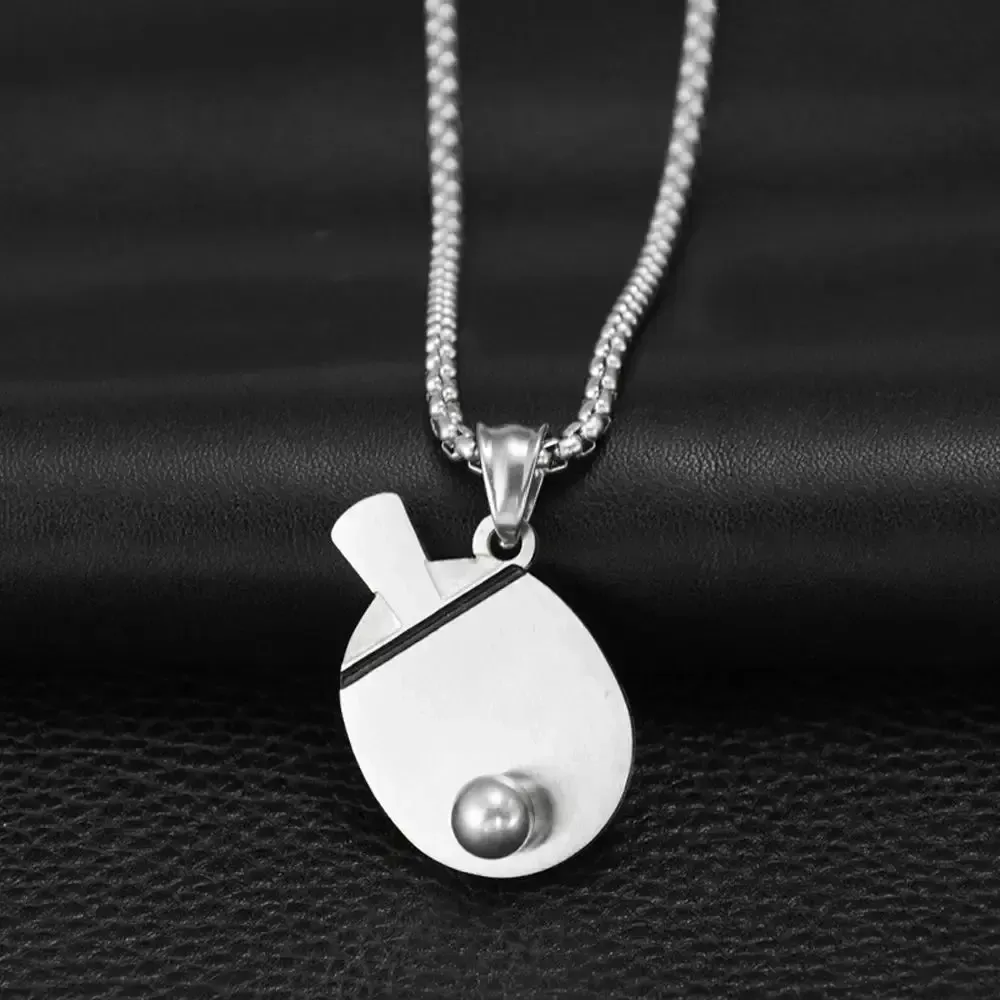 Chinese Penhold Grip Table Tennis Necklace