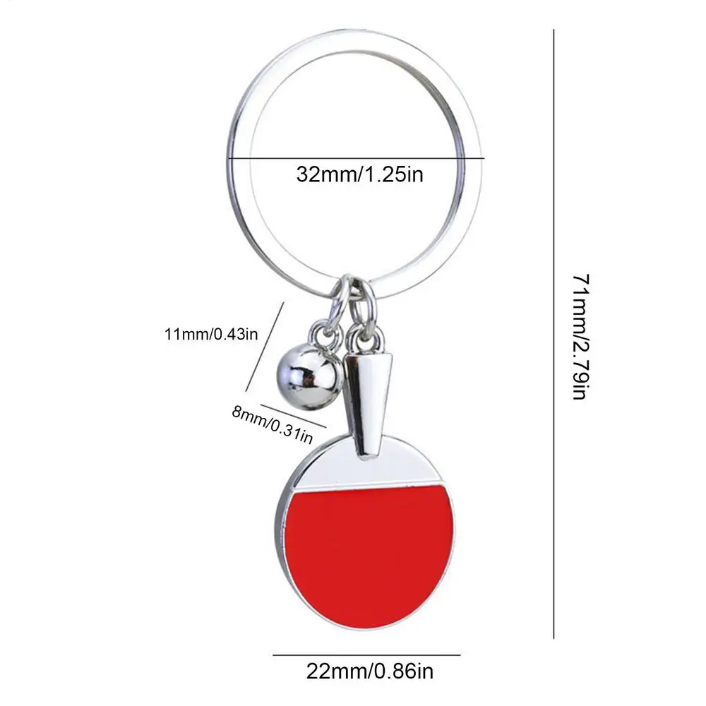 Classic Bat & Ball Keychain