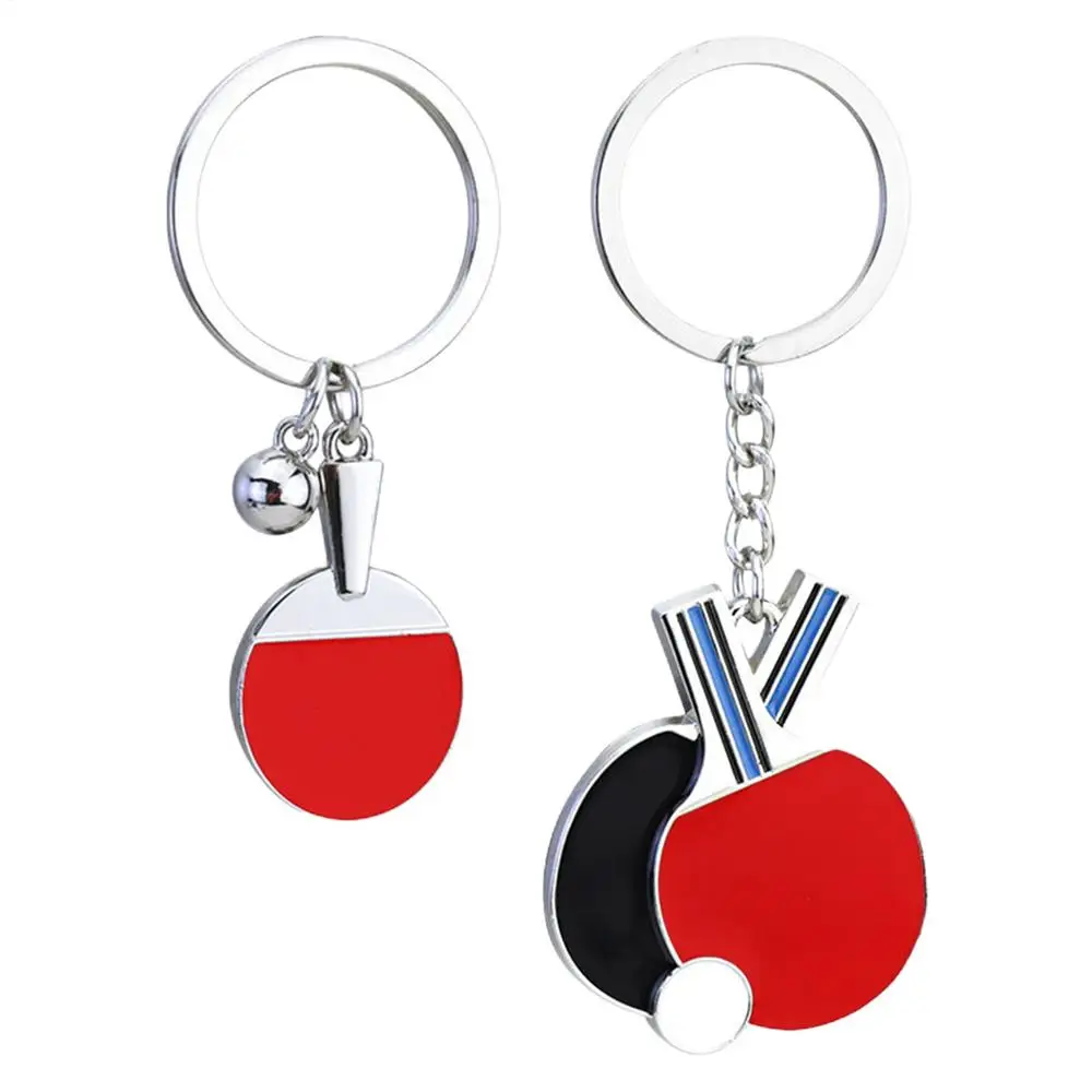 Twin Pack Table Tennis Keychains