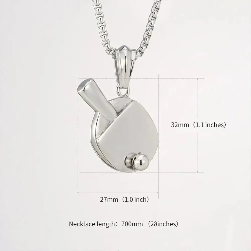 Shakehand Grip Table Tennis Necklace