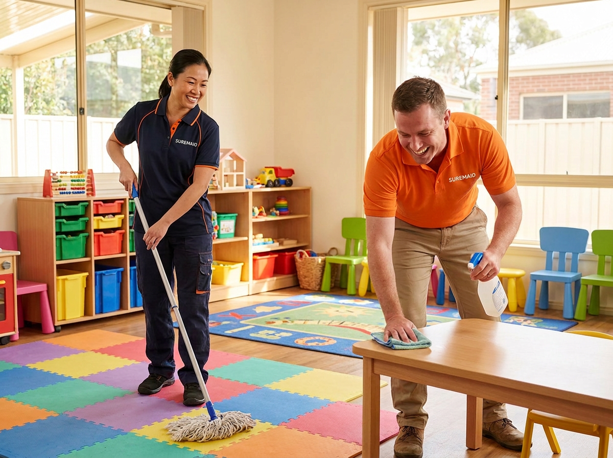Suremaid school and nursery cleaning service Essex