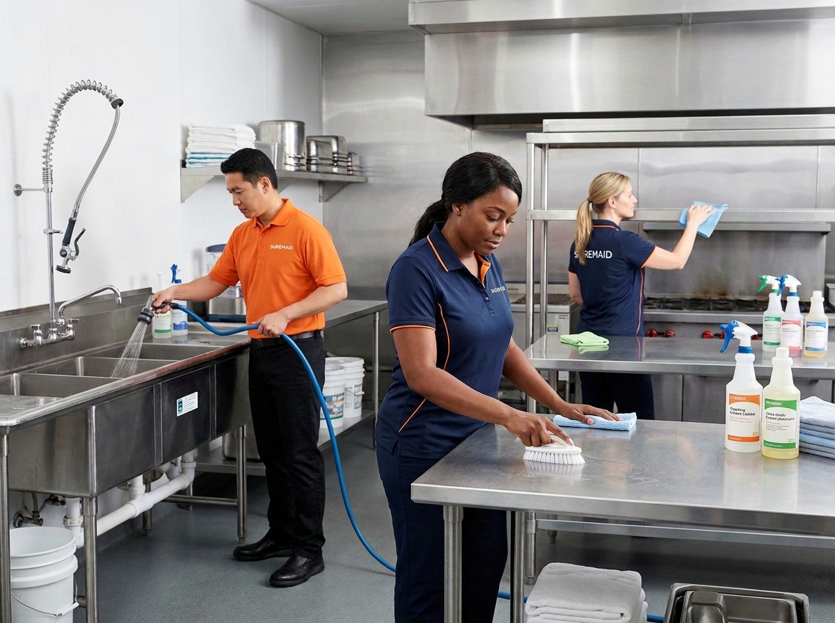 Suremaid commercial deep cleaning service Essex