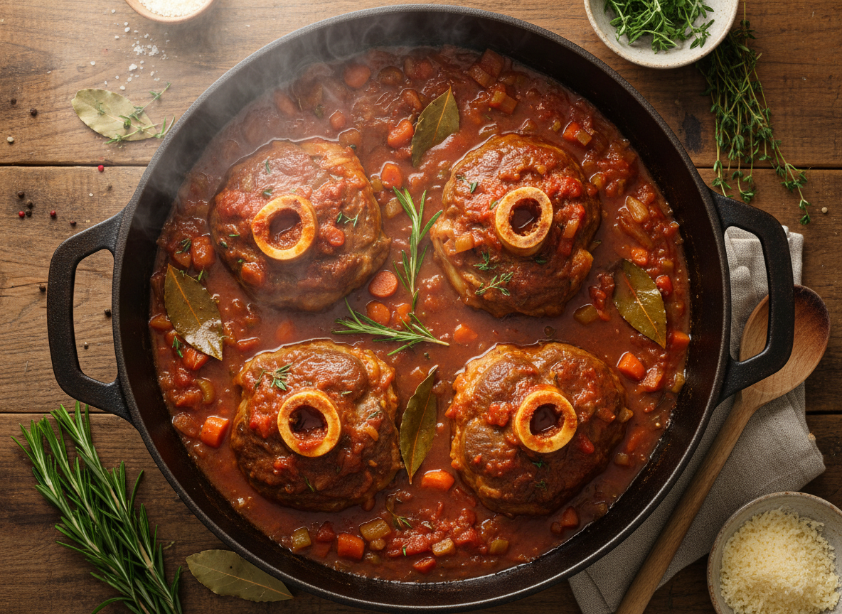 Return the veal and braise