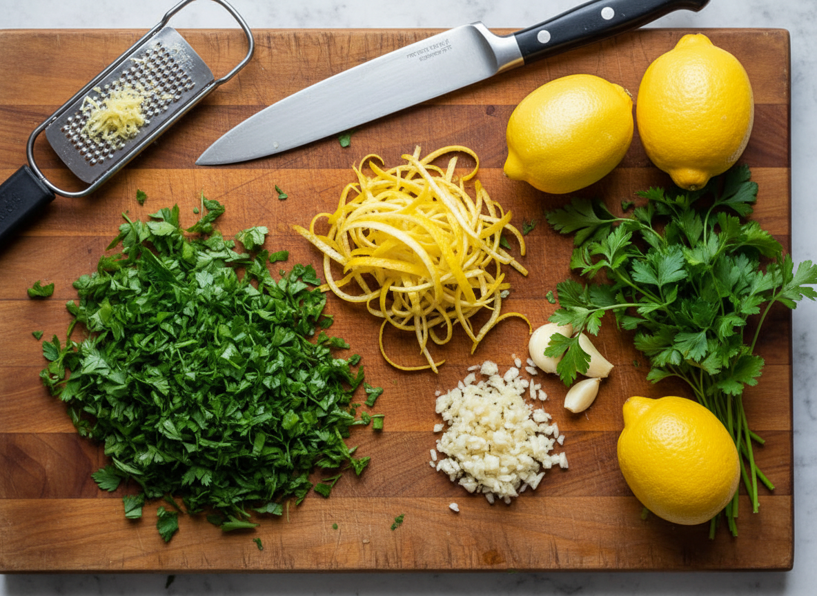 Make the gremolata