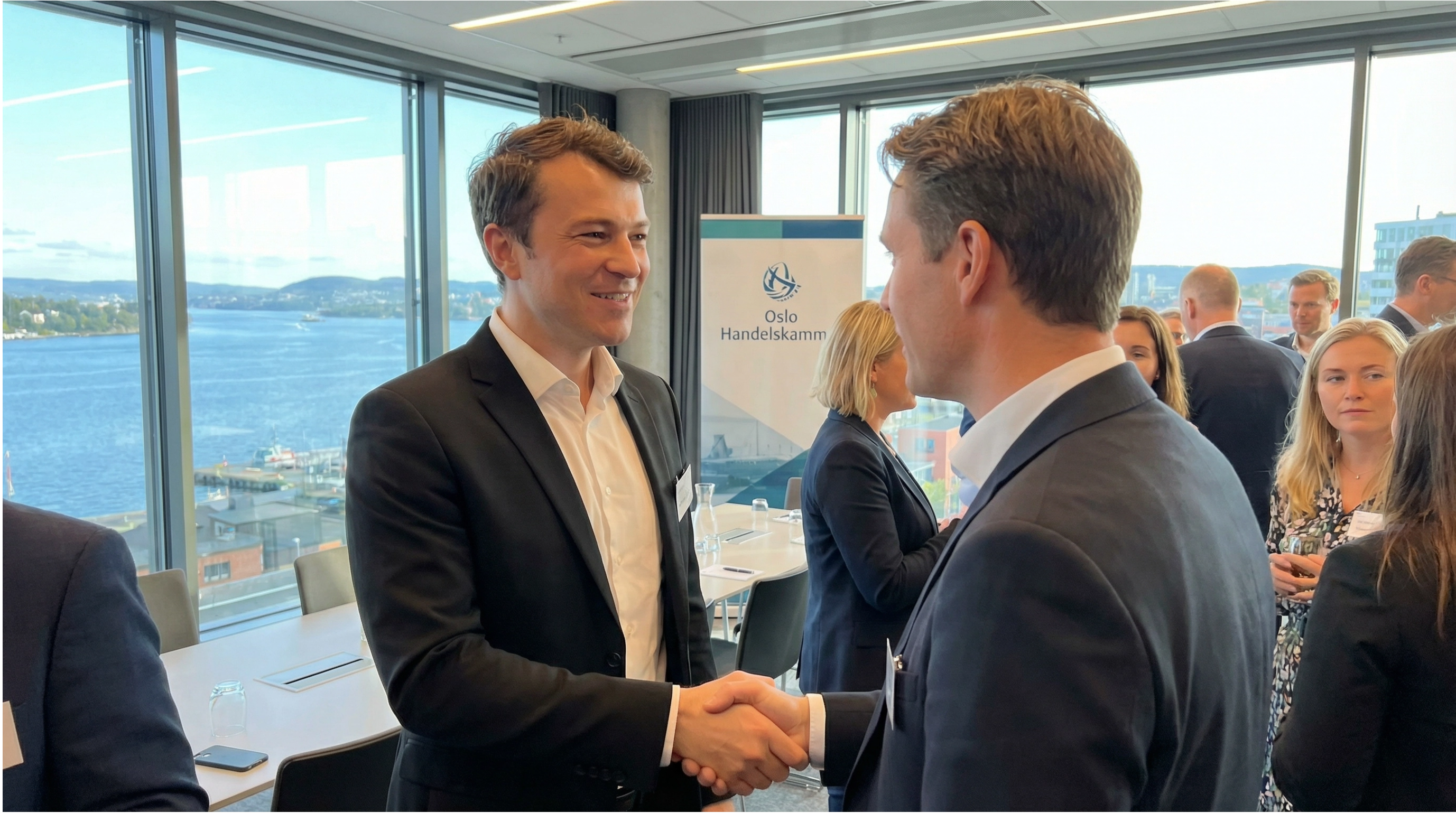 Elio Mondello at Oslo Chamber of Commerce