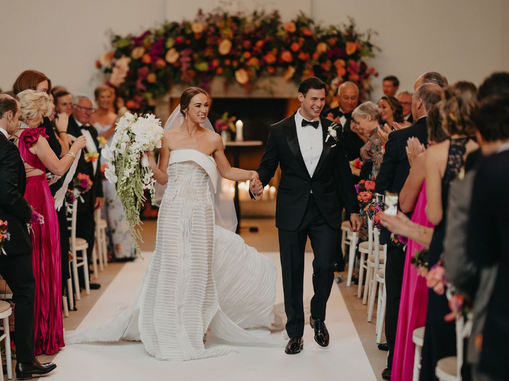 Luxury wedding ceremony in Denmark