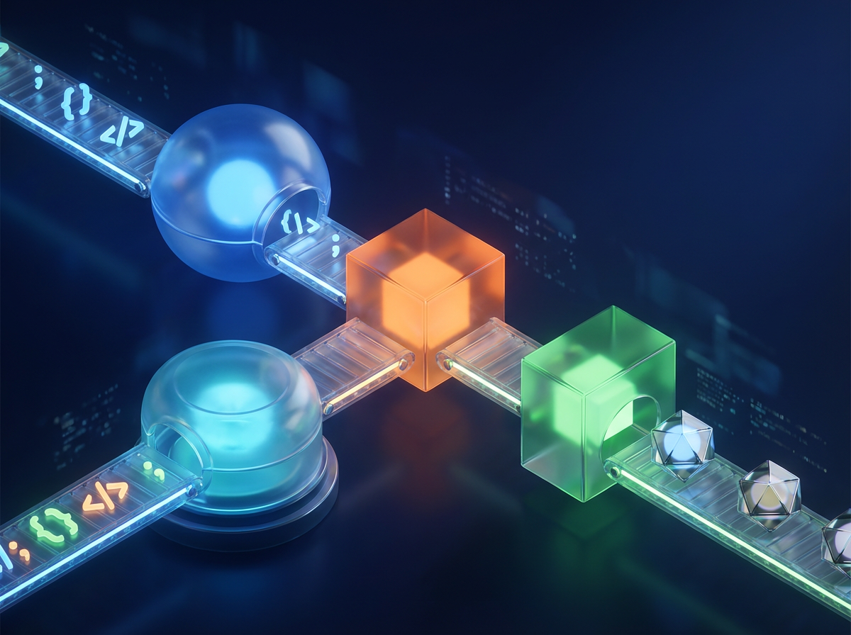 CI/CD pipeline automation with build test and deploy stages