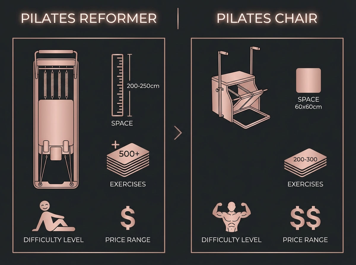 Reformer vs Chair Comparison