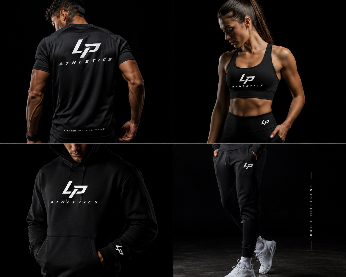 LP Athletics women's collection - sports bra and joggers