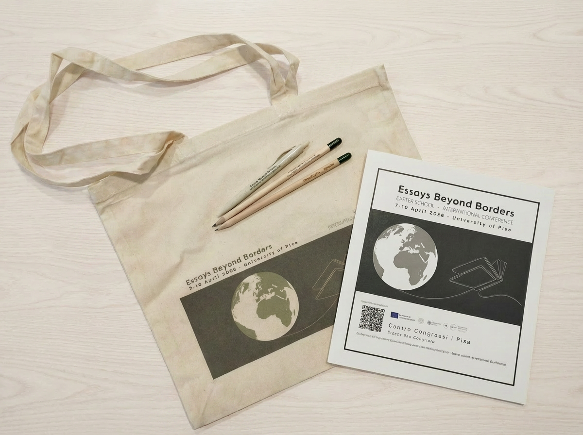 Kit ospiti per evento organizzato dal Dipartimento di Filologia, Lettere e Linguistica, UniversitĂ di Pisa