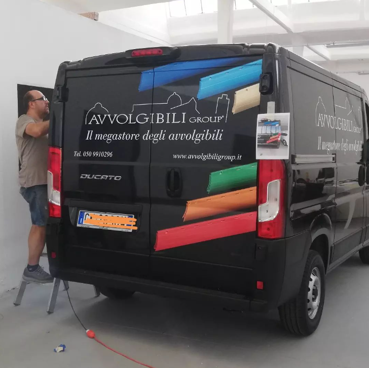 Decorazione furgone per Avvolgibili Group