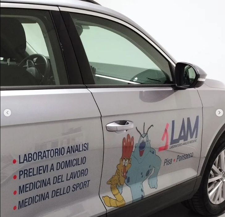 Decorazione automezzo per LAM