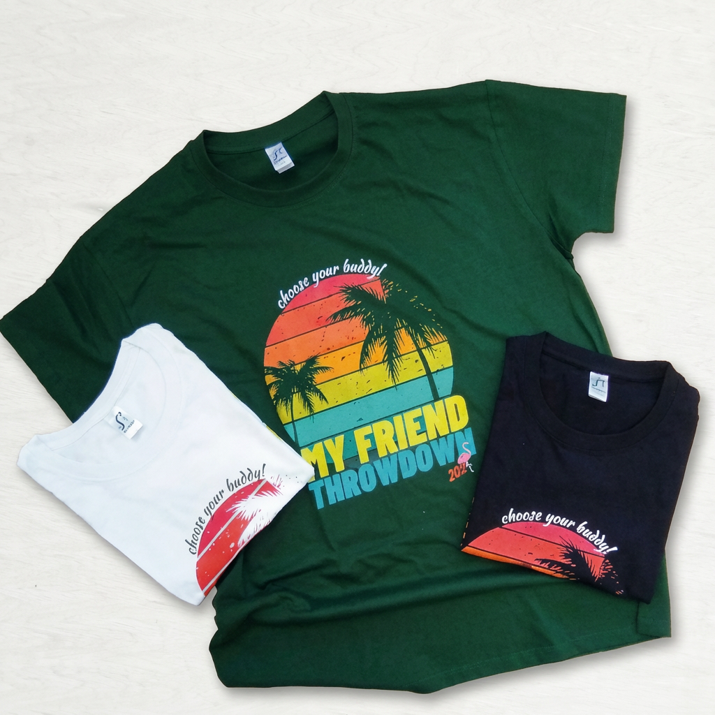 T-shirt personalizzate per eventi - My Friend Throwdown