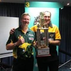 Graham Filby with tournament trophy