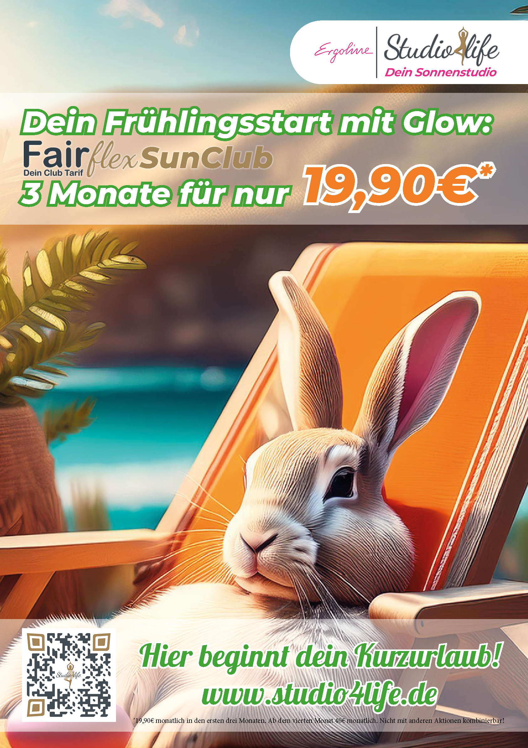 Frühlingsangebot Plakat
