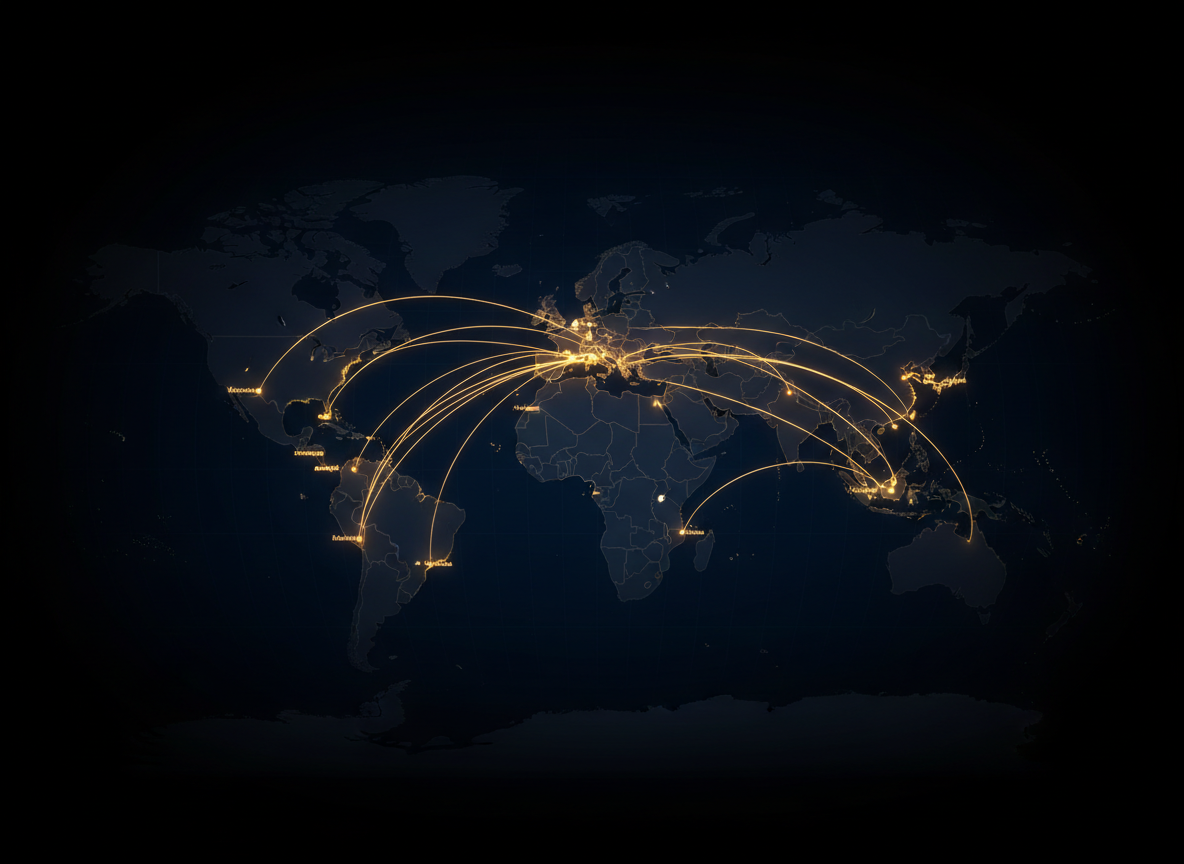 IMEX global trade routes