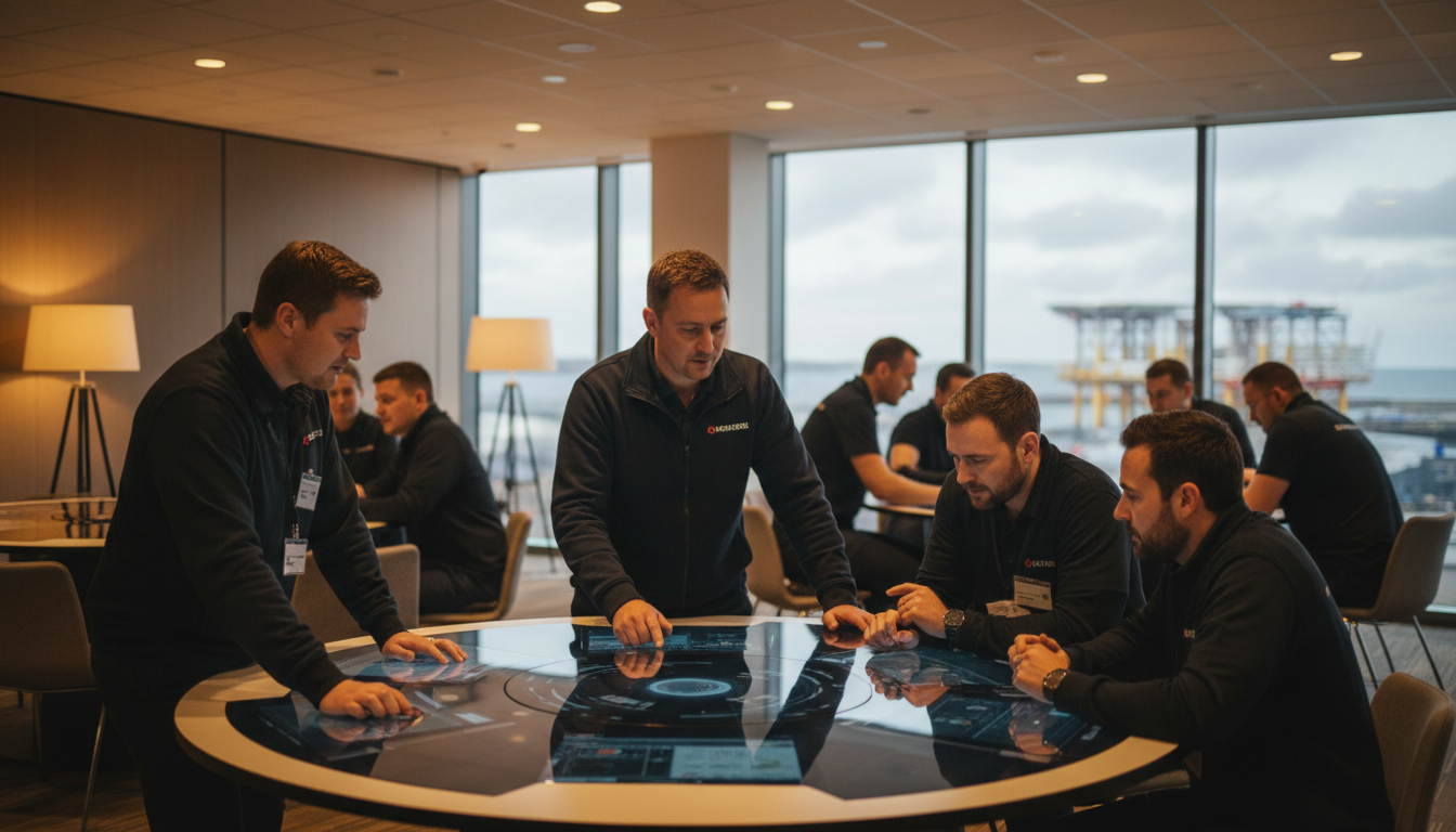 Building Cohesion in Distributed Teams: Lessons from North Sea Operations