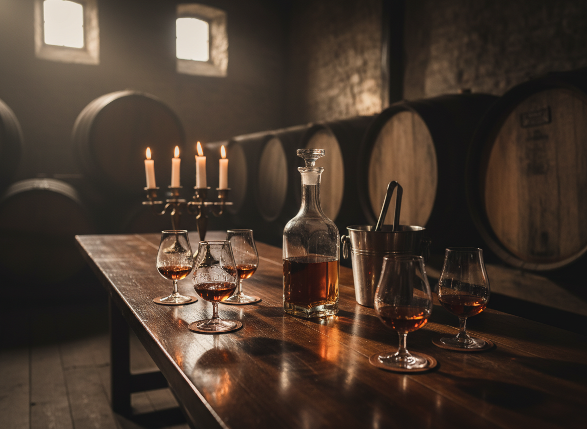 Luxury whisky tasting in Scottish distillery