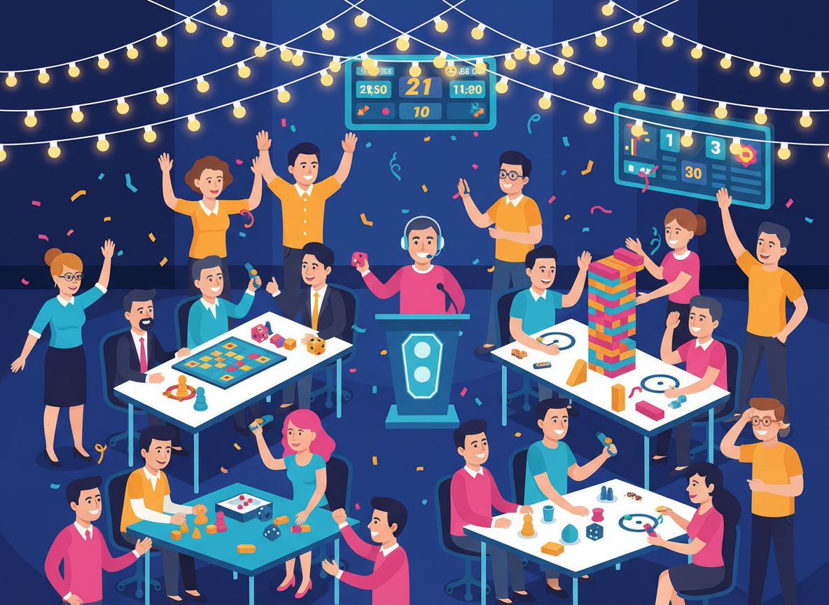 Ultimate Games Night small team building — relaxed social evening for small groups