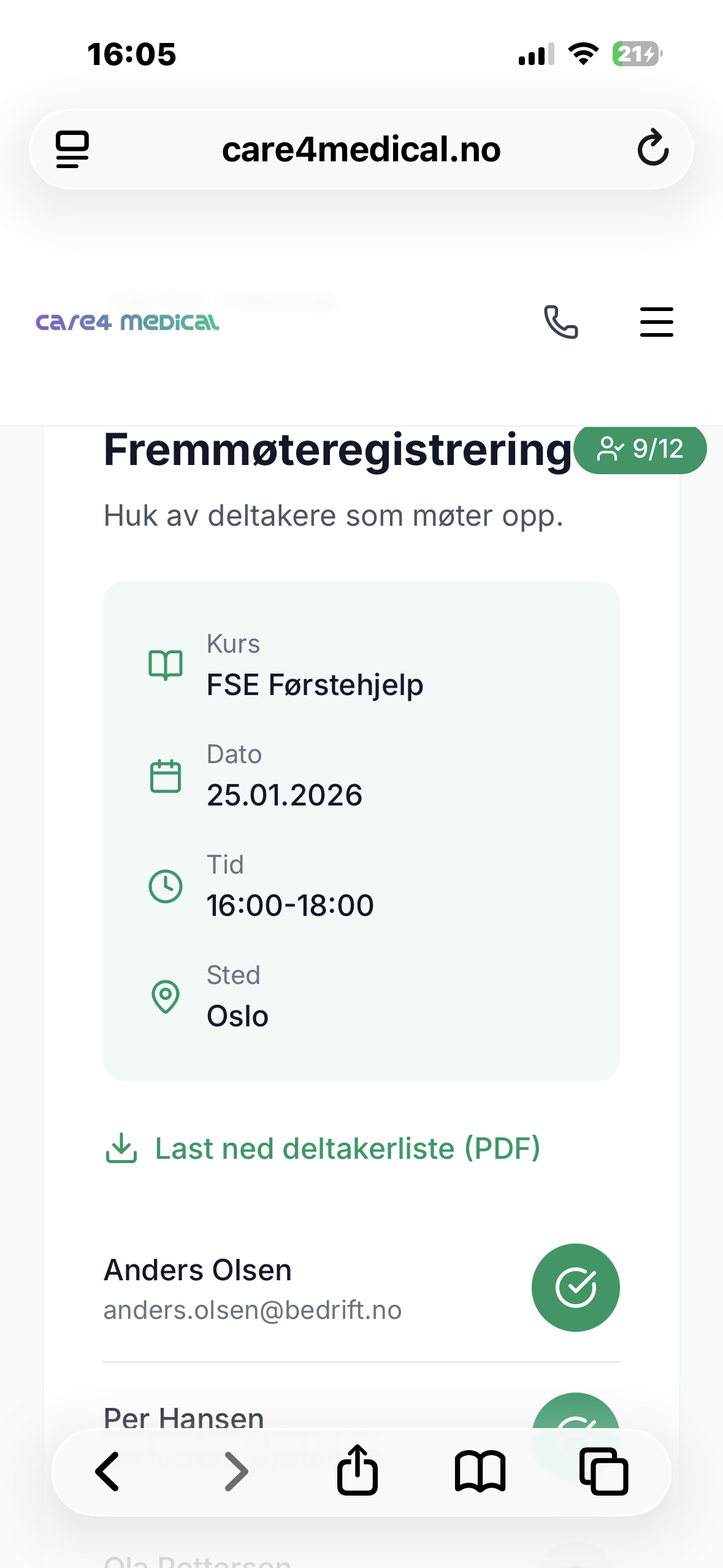 HLR-kurs i bedrift: hva bør dere trene på – og hvor ofte?