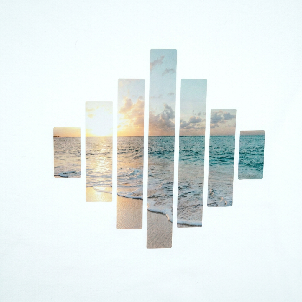Sunset Vibes beach bars design close-up