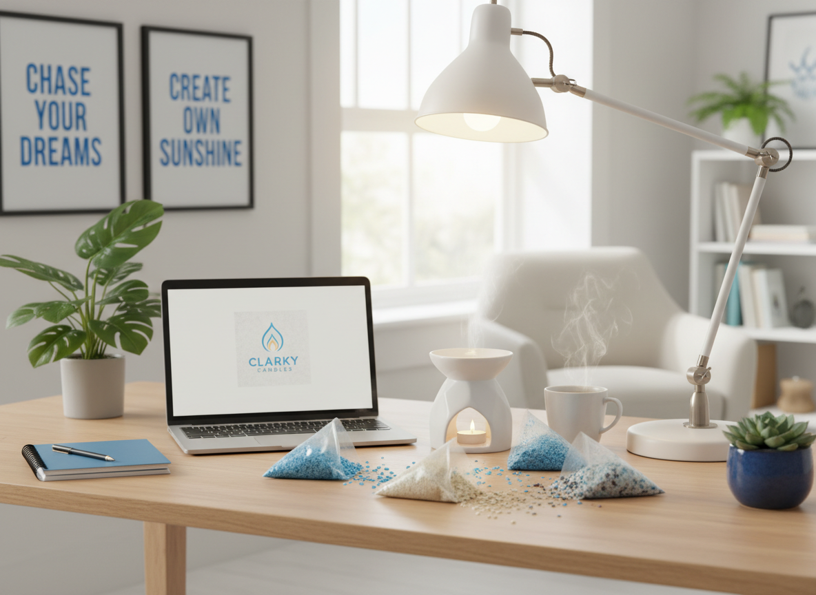 Best scented sizzlers for motivation goal-setting inspiring wax burner scents workspace