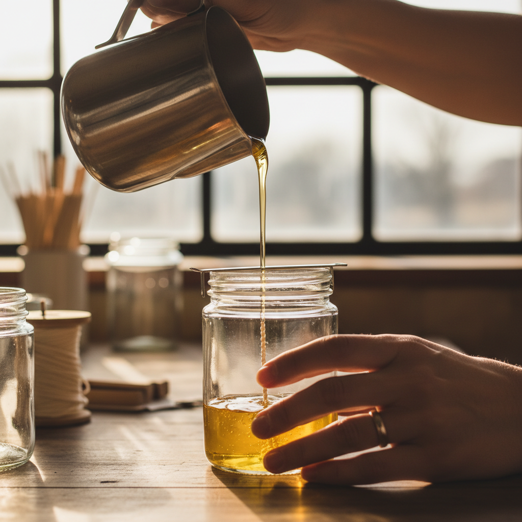 The Pour - Hand-Pouring Candle Wax