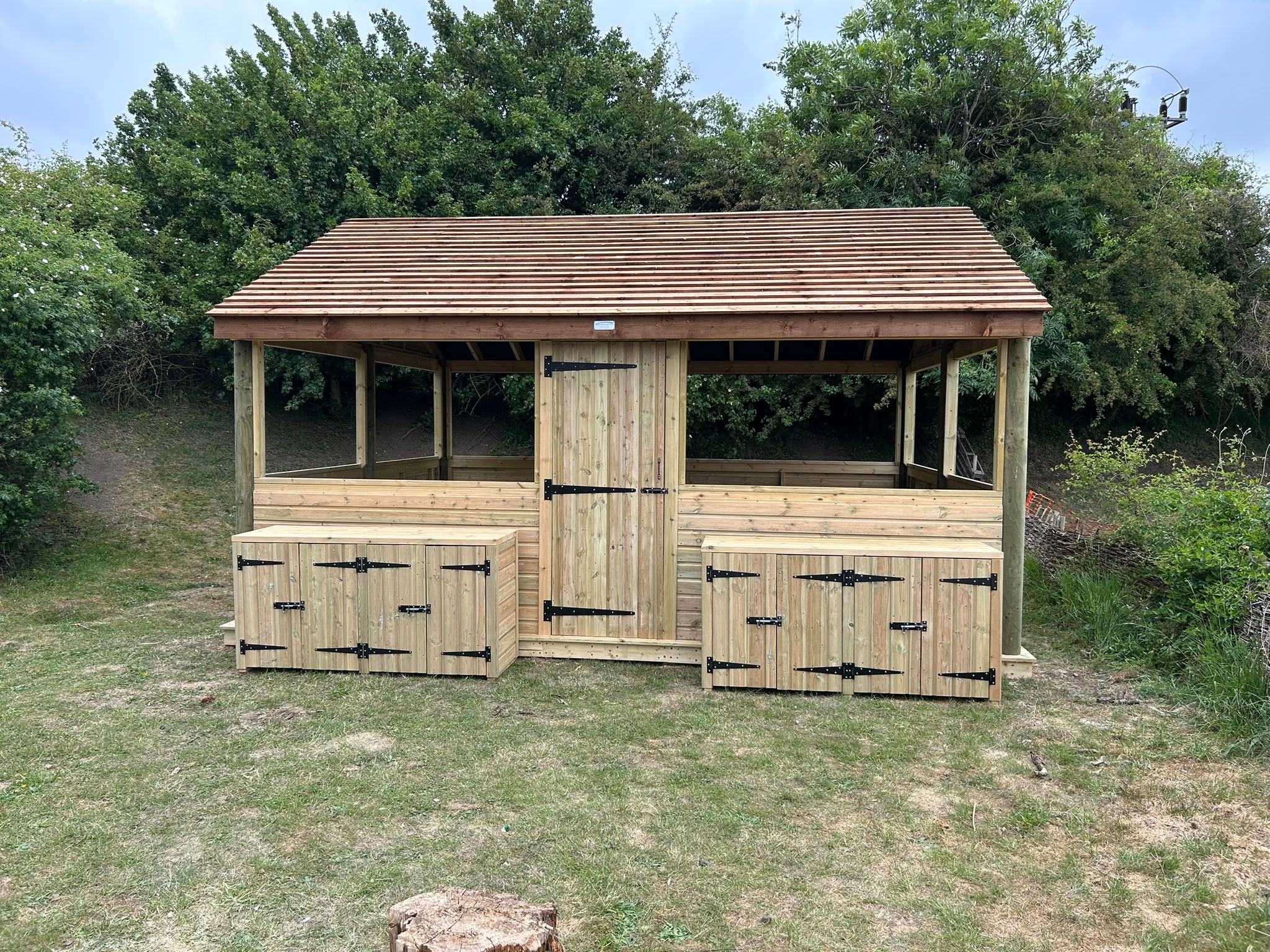 Rectangular Outdoor Classroom